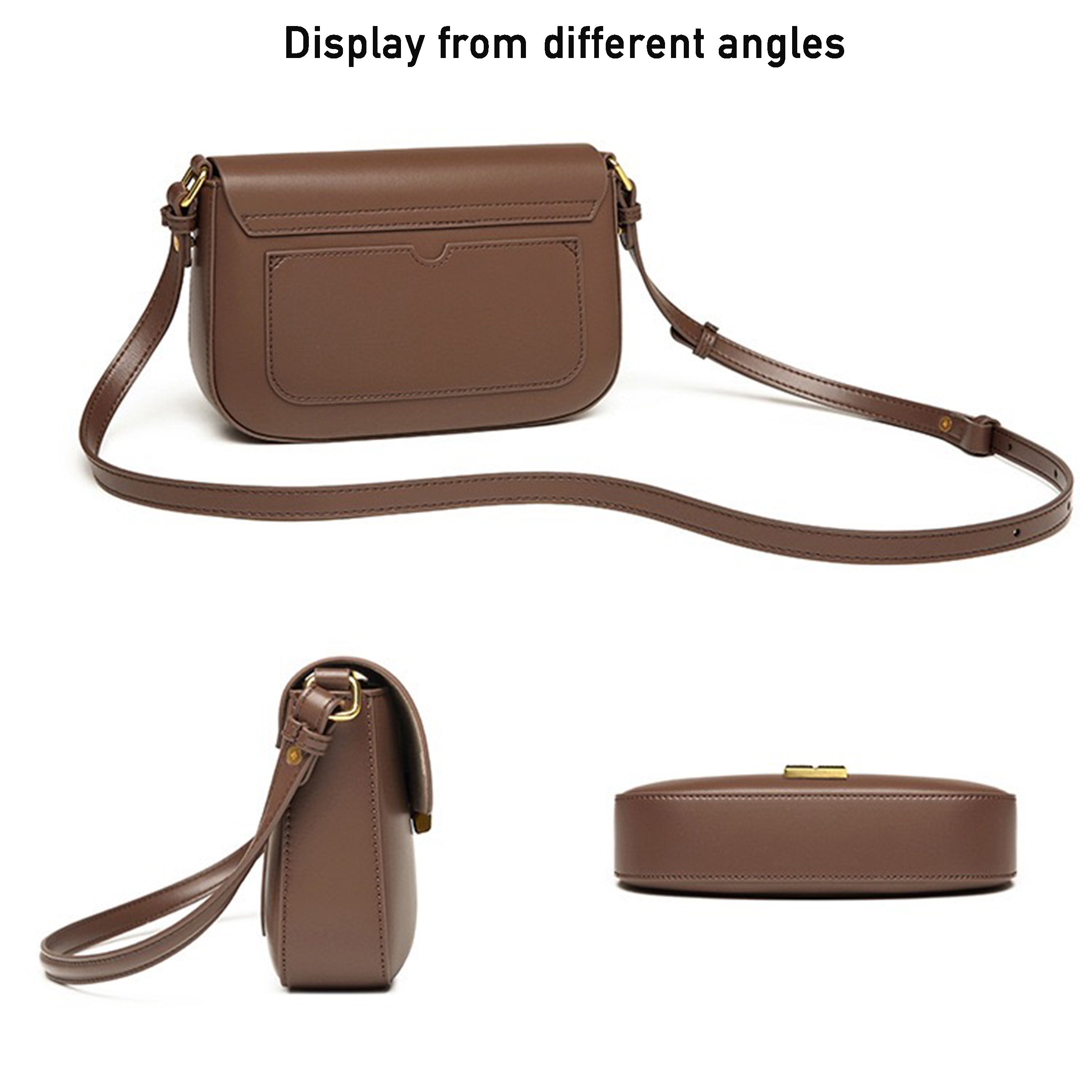 Crossbody Bags For Women Genuine Leather Purses Bag Small Shoulder Handbags